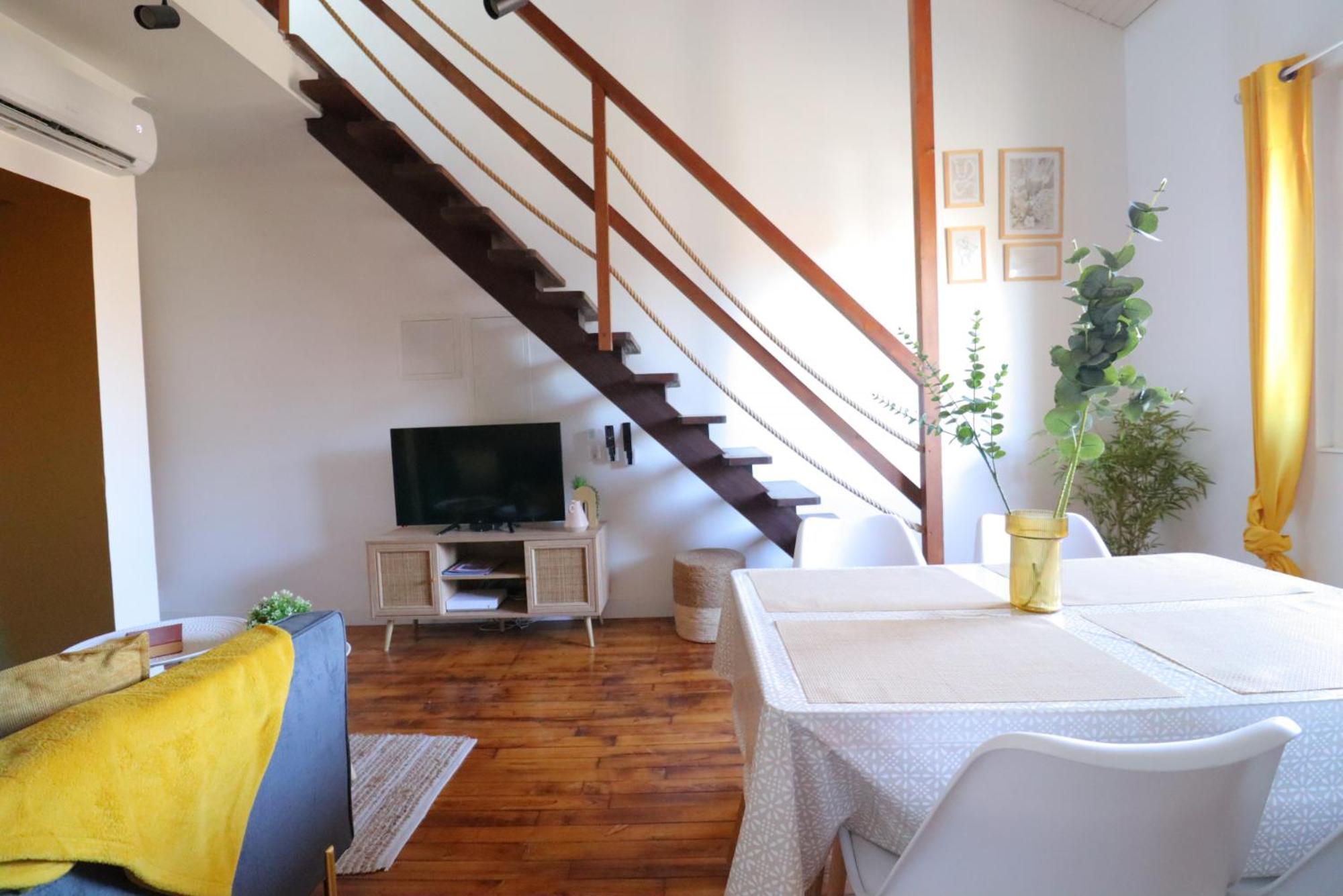 Le Boho - Charmant T3 Avec Climatisation Et Fibre Bergerac Pokoj fotografie