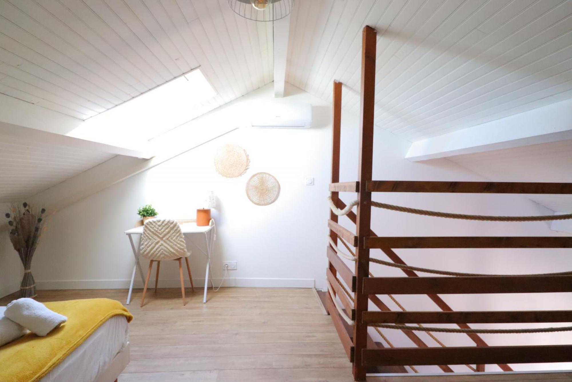 Le Boho - Charmant T3 Avec Climatisation Et Fibre Bergerac Pokoj fotografie