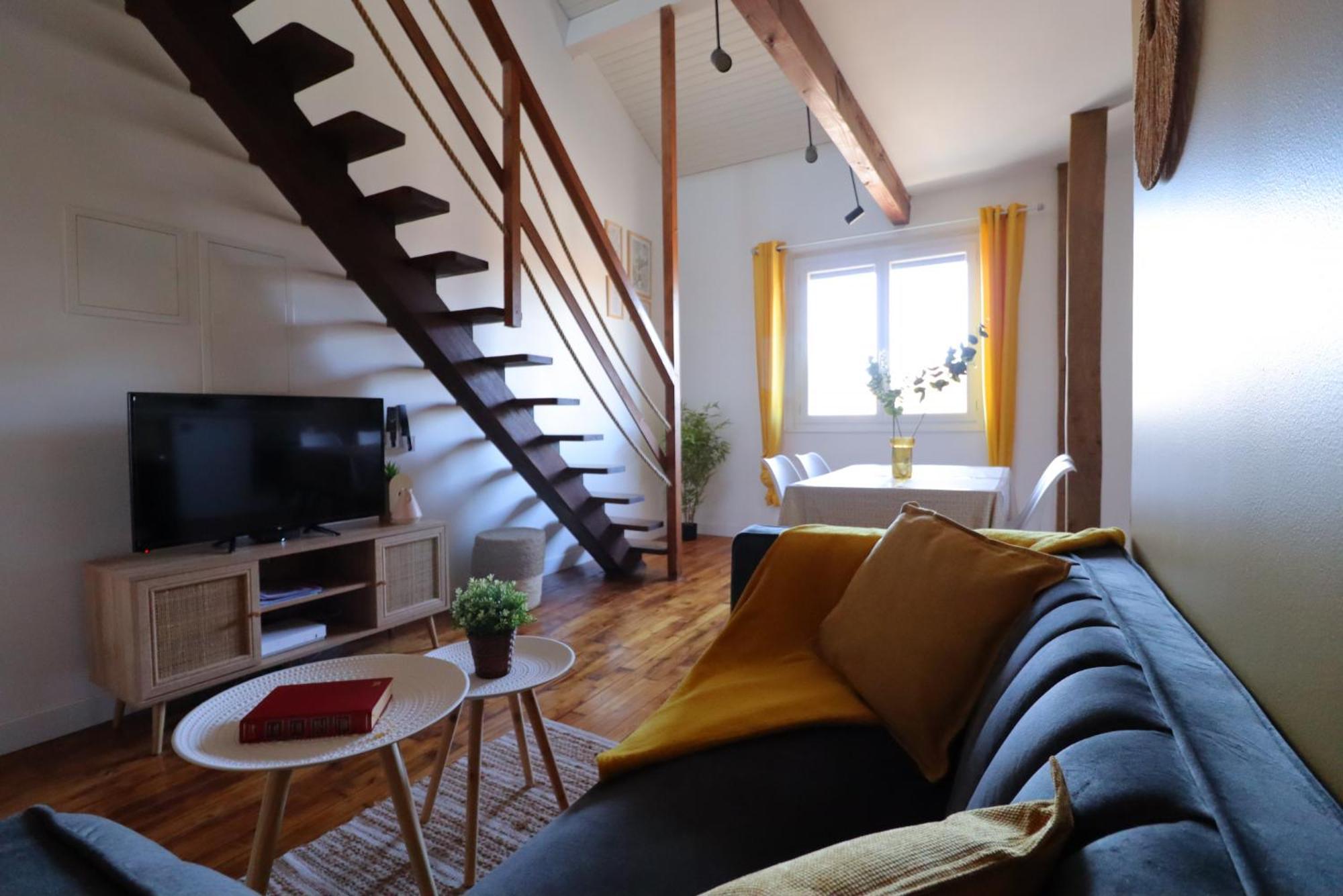 Le Boho - Charmant T3 Avec Climatisation Et Fibre Bergerac Pokoj fotografie