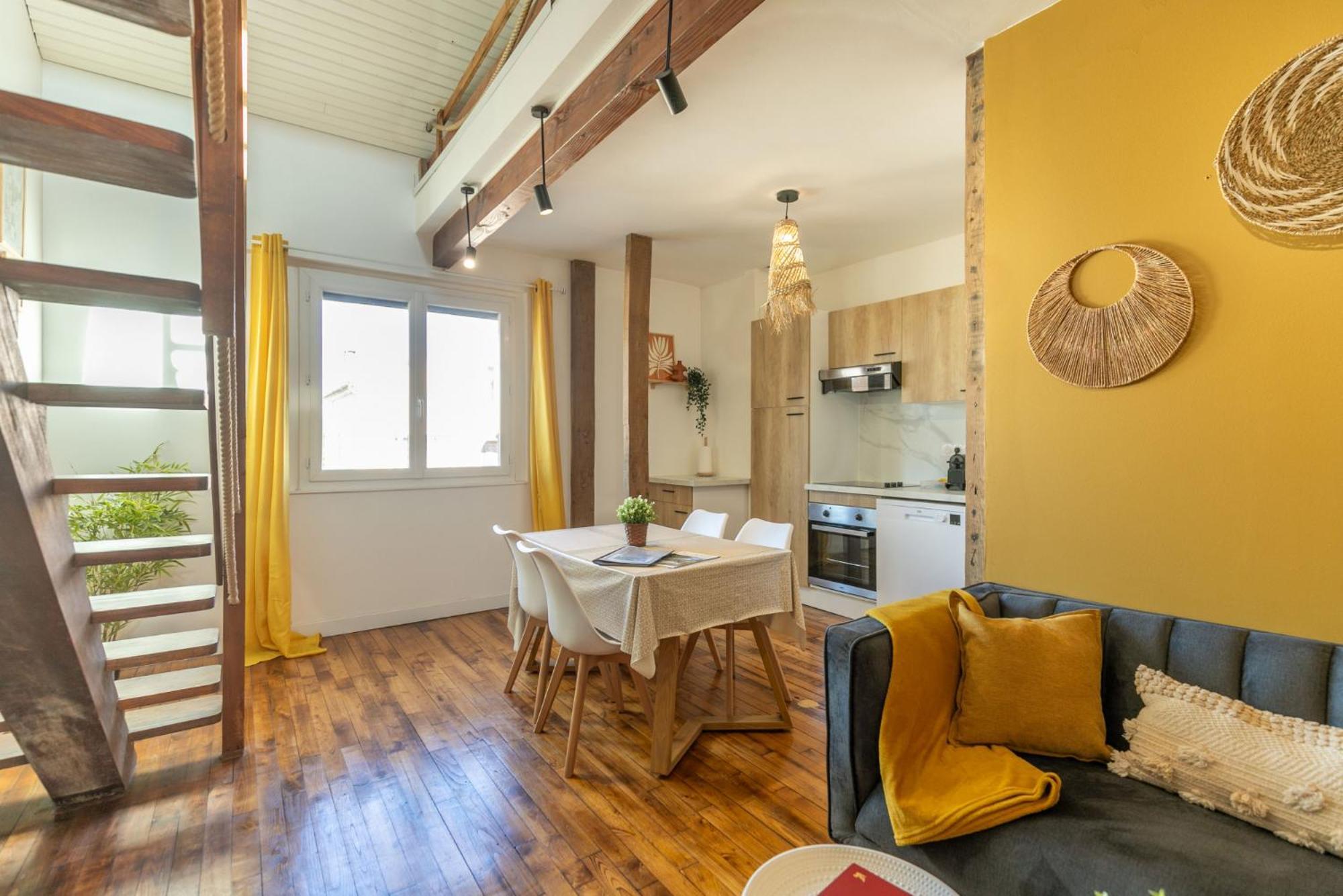 Le Boho - Charmant T3 Avec Climatisation Et Fibre Bergerac Exteriér fotografie